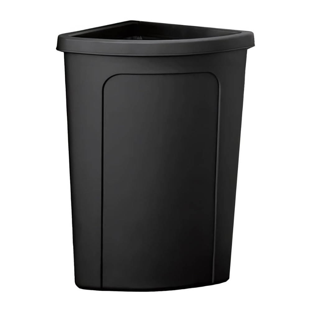 Commercial Kitchen Garbage Can - Large 21 Gallon Corner Kitchen Waste