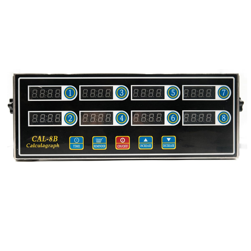 Commercial Kitchen Timer - 8 Channel Digital Kitchen Timer Clock