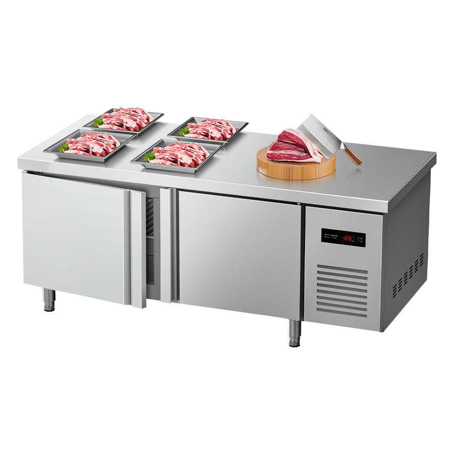 Commercial Kitchen Prep Table With Storage - Refrigerator YINZHENG 1.5m Commercial Direct Cooling