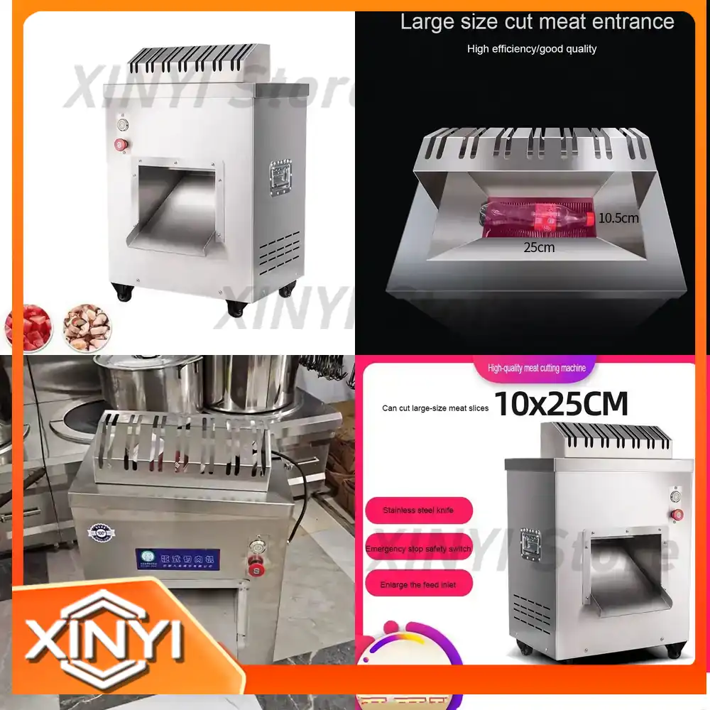 Commercial Kitchen Parts & Service - Meat Cutter Machine for Chicken Fillet