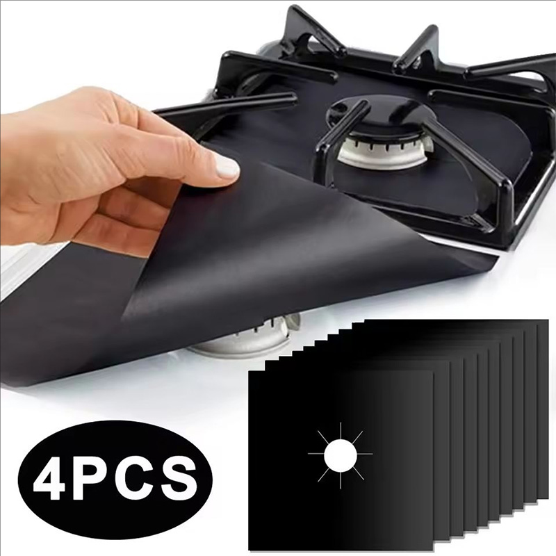 Commercial Kitchen Warmer - 4/8Pcs Gas Stove Protector Cooker Lid