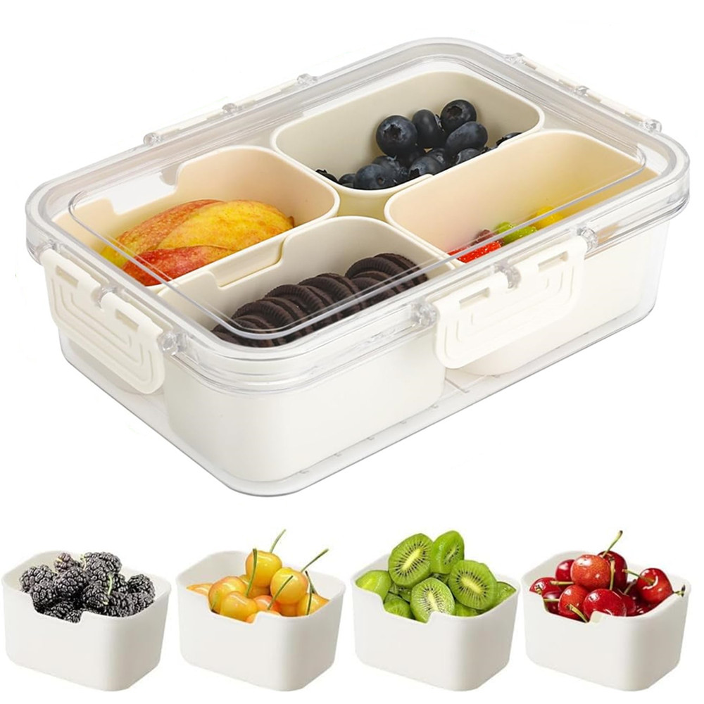 Commercial Kitchen Utensil Organizer - Portable Food Storage Box, Snack Storage