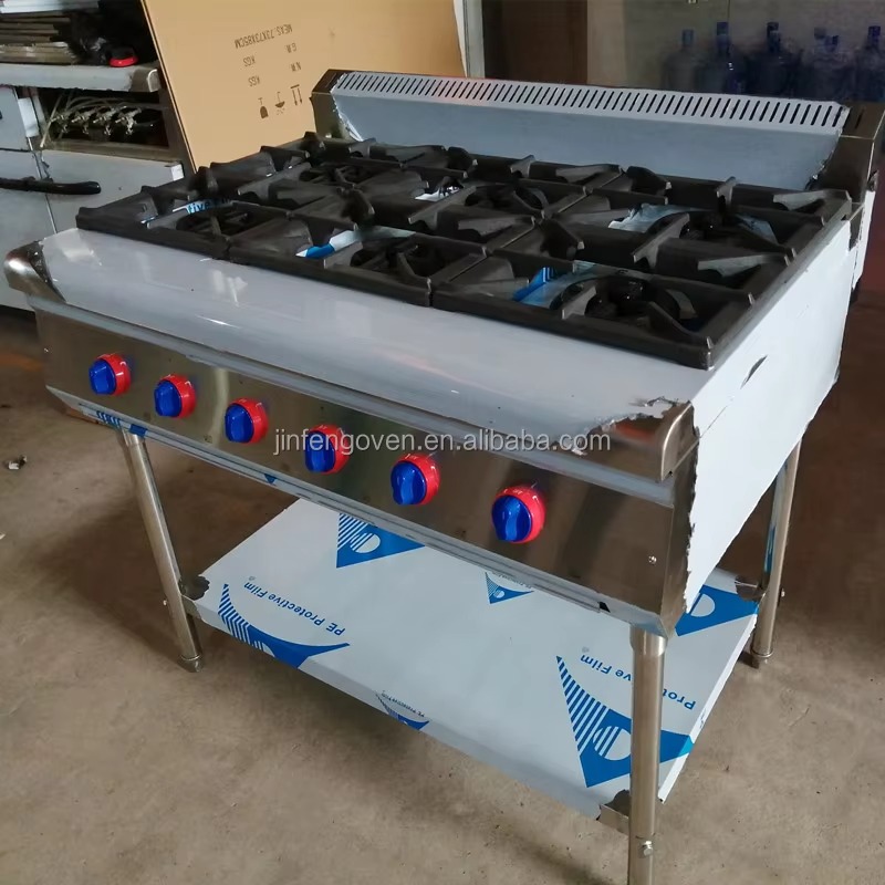 Commercial Kitchen Kitchen - Commercial Kitchen Equipment Professional 6 burner