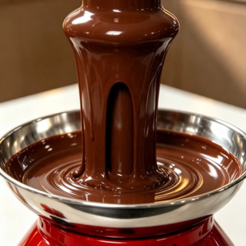 Chocolate Fountain Commercial - Commercial Chocolate Fountain - Faucet Style