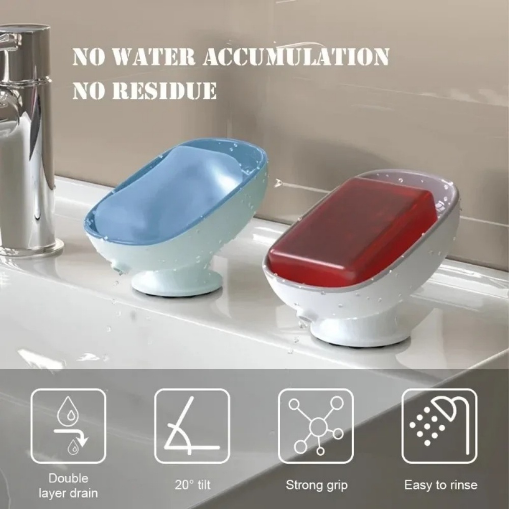 Commercial Kitchen Utensil Organizer - 1pc Super Suction Cup Bathroom Soap