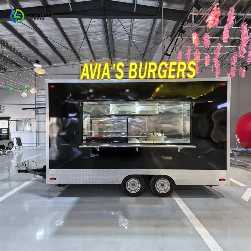 Commercial Kitchen Trailer - Mobile Food Trailer Commercial Kitchen Stainless