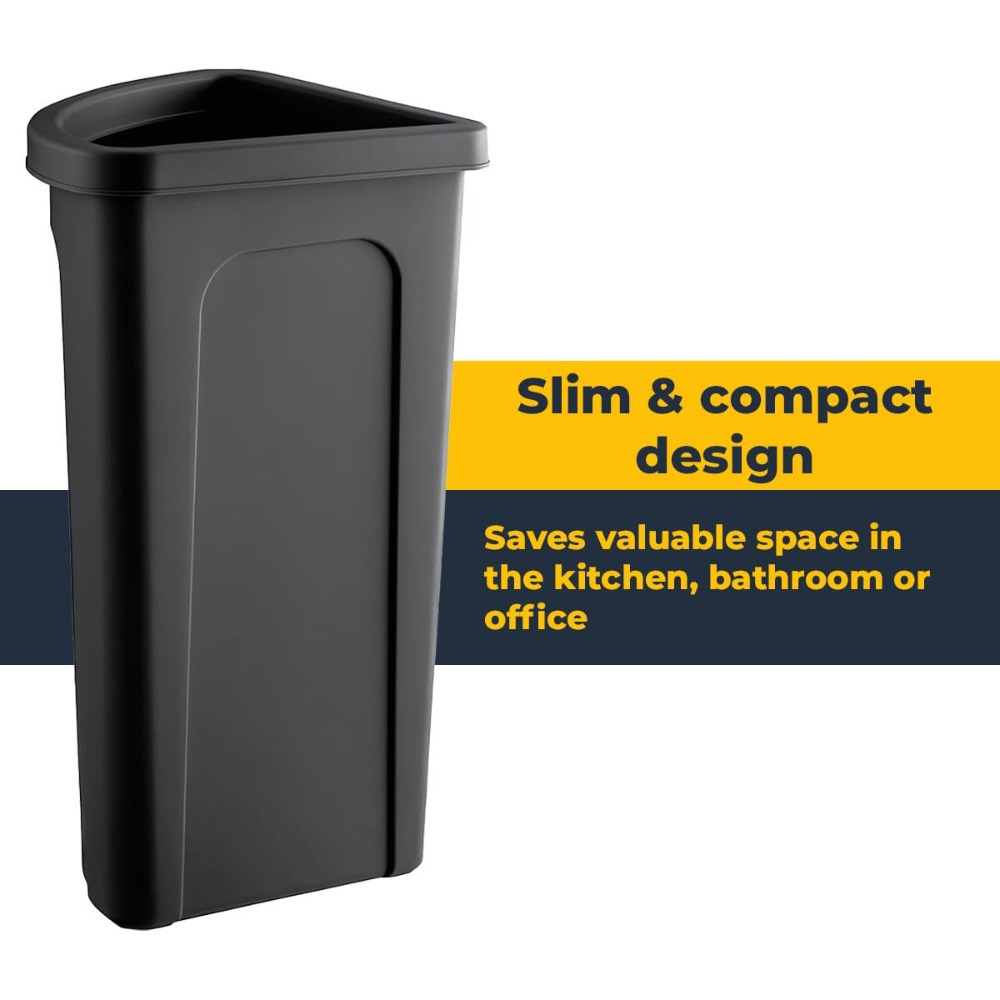 Large 21 Gallon Corner Kitchen - Commercial Kitchen Garbage Can recension och pris