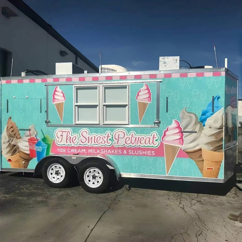 USA Approved Custom Food Trail - Commercial Kitchen Trailer recension och pris