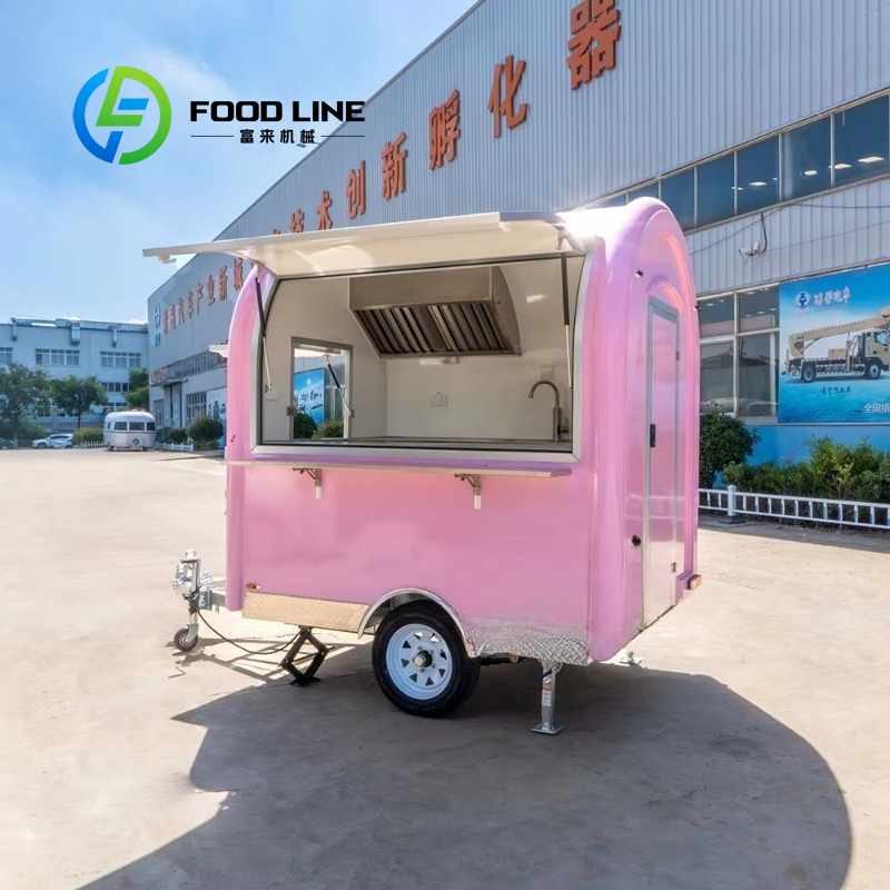 Customized Vintage Pink Mini F - Commercial Kitchen Trailer recension och pris