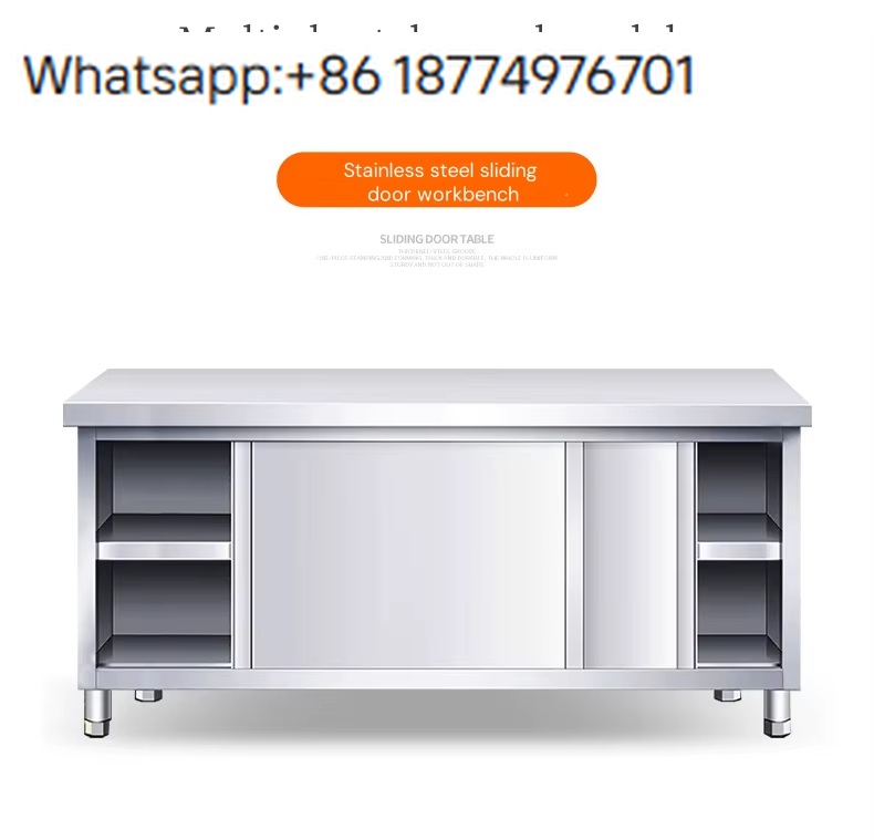Stainless Steel Workbench Heav - Commercial Kitchen Prep Table With Storage recension och pris