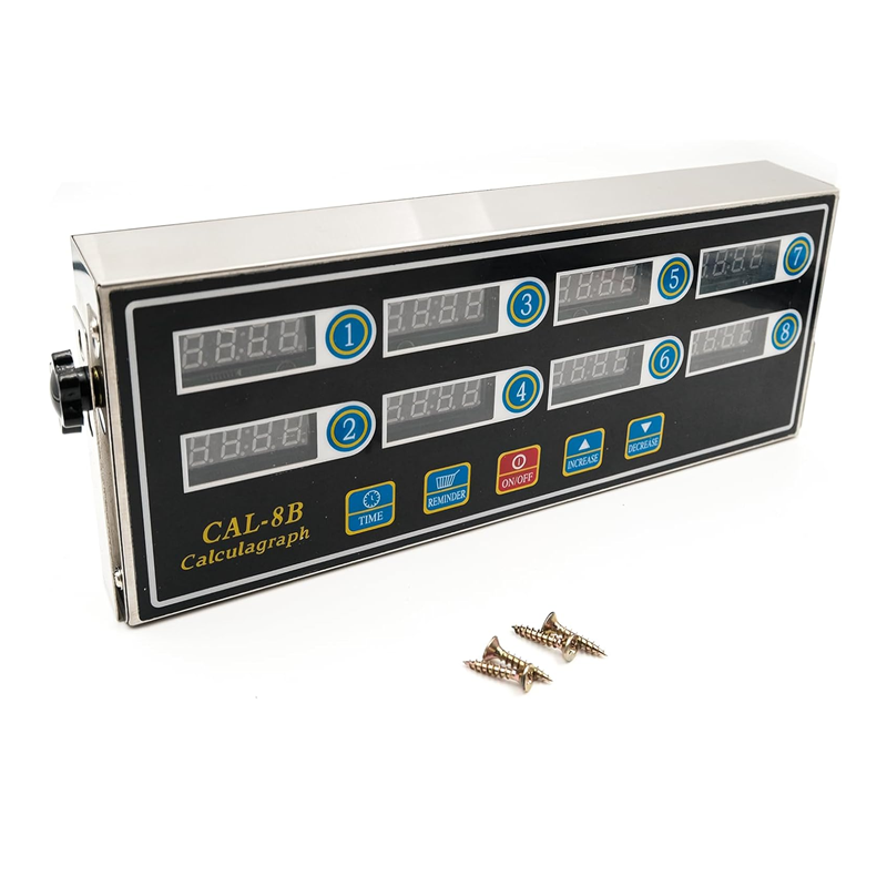 8 Channel Digital Kitchen Time - Commercial Kitchen Timer recension och pris
