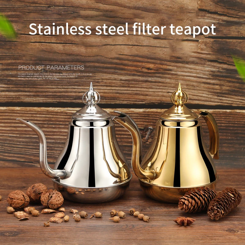 1.2/1.8L Teapot with Tea Filte - Commercial Kitchen Warmer recension och pris
