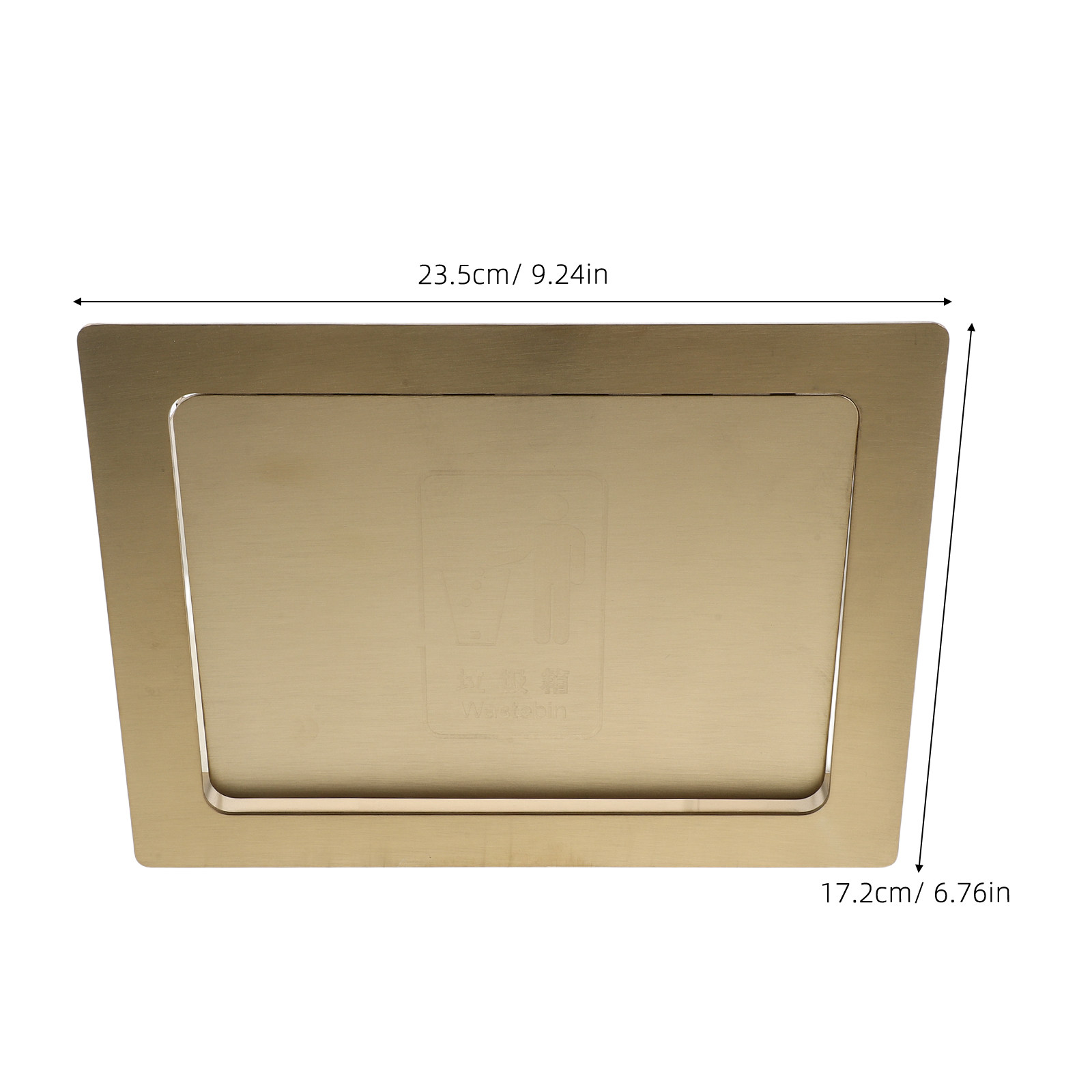 Embedded Stainless Steel Garba - Commercial Kitchen Garbage Can recension och pris