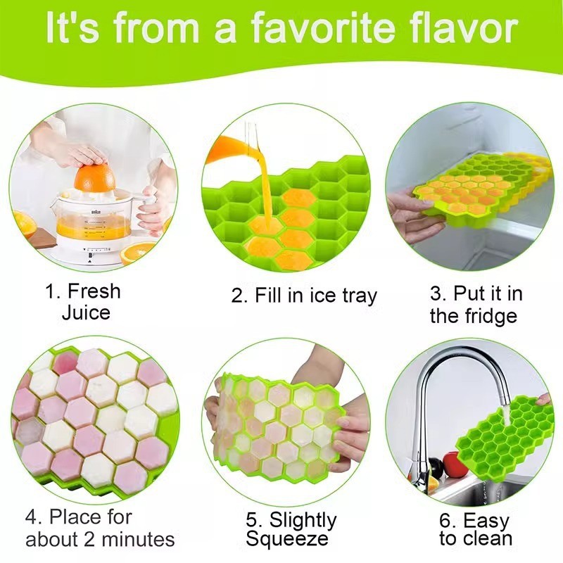 37 Grids Silicone Ice Grid Bal - Commercial Kitchen Utensil Organizer recension och pris