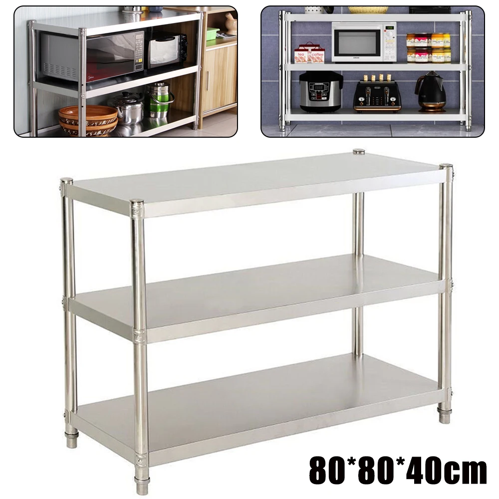 Heavy Duty Work Table Stainles - Commercial Kitchen Prep Table With Storage recension och pris