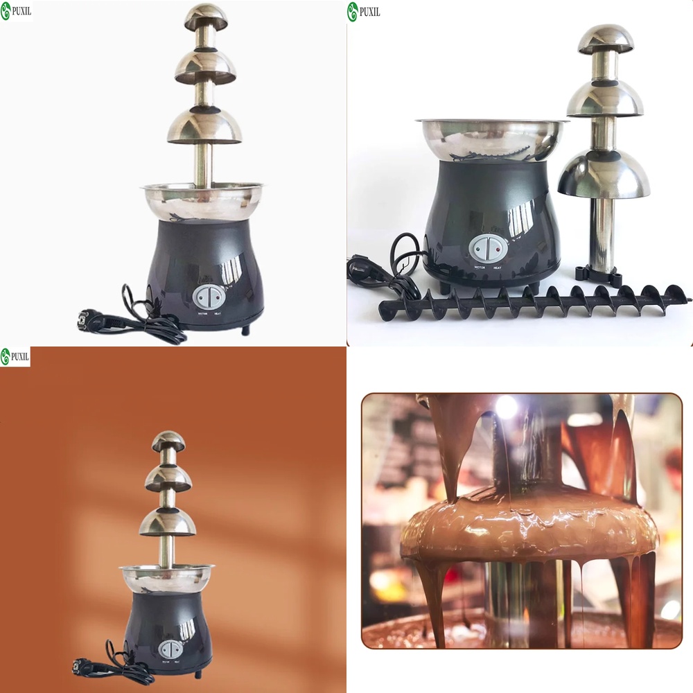 200W Small Stainless Steel Cho - Chocolate Fountain Commercial recension och pris