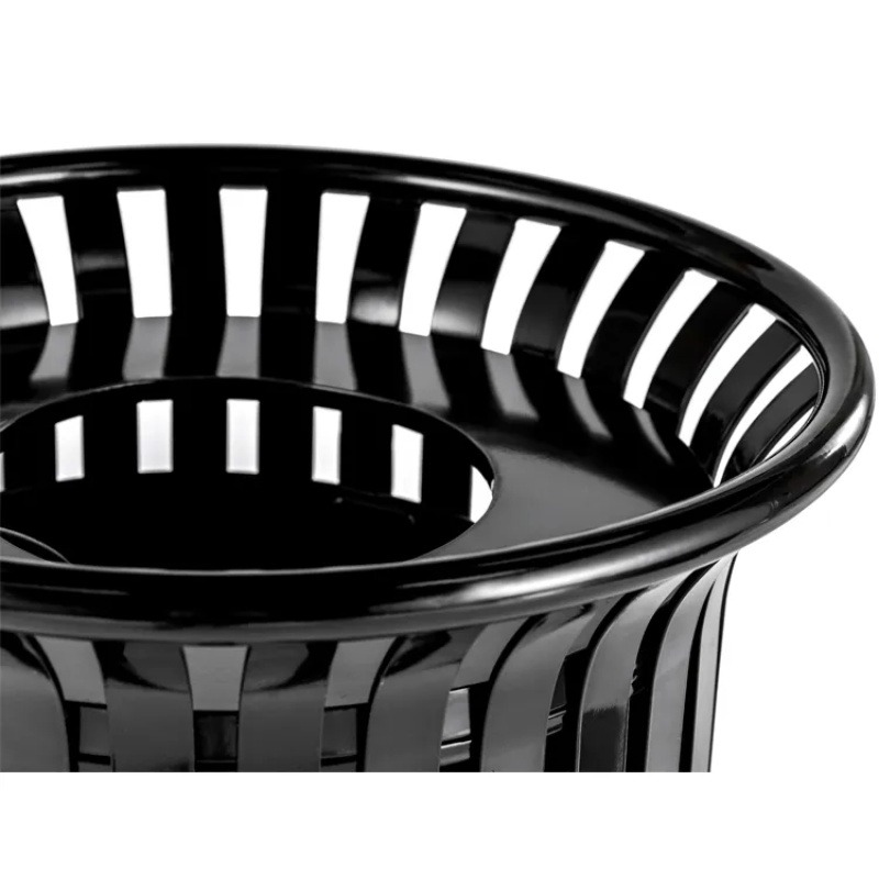 Garbage Outdoor Metal Scrap Bl - Commercial Kitchen Garbage Can recension och pris