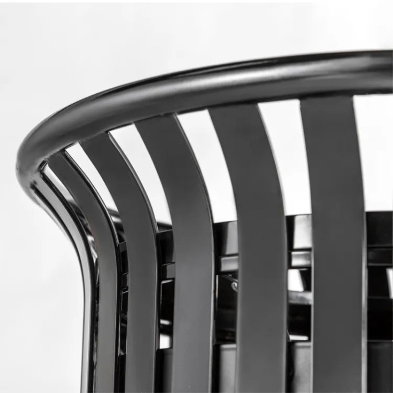 Garbage Outdoor Metal Scrap Bl - Commercial Kitchen Garbage Can recension och pris