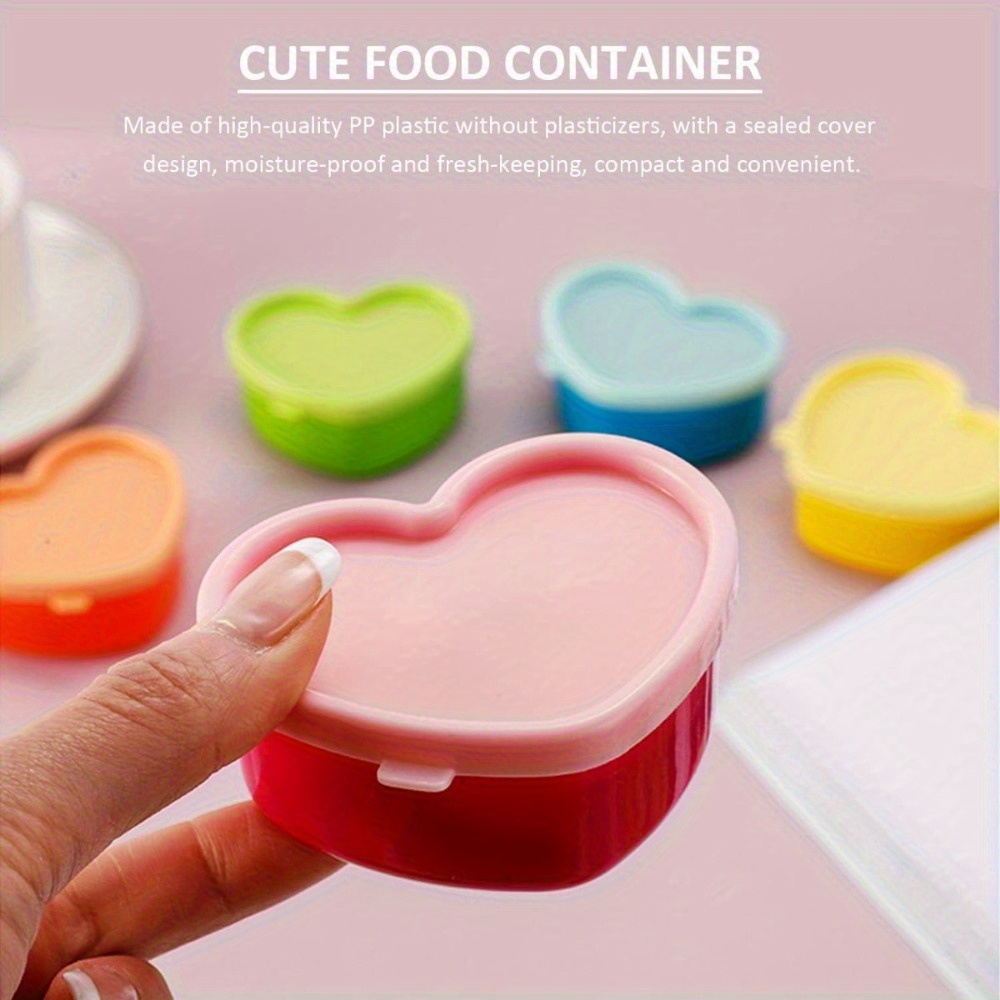 5PCS Mini Lunch Box Condiment  - Commercial Kitchen Utensil Organizer recension och pris