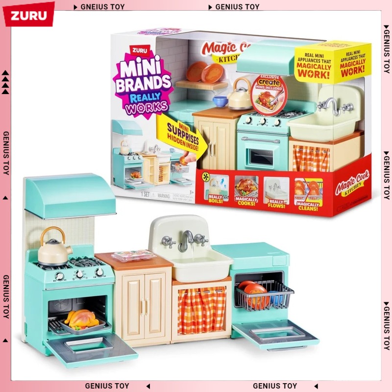 Zuru Mini Brands Magic Cook Ki - Commercial Kitchen Warmer recension och pris