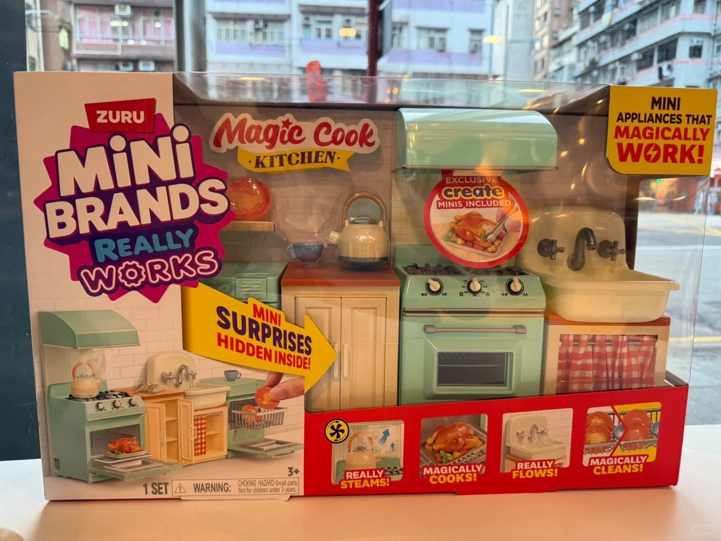 Zuru Mini Brands Magic Cook Ki - Commercial Kitchen Warmer recension och pris