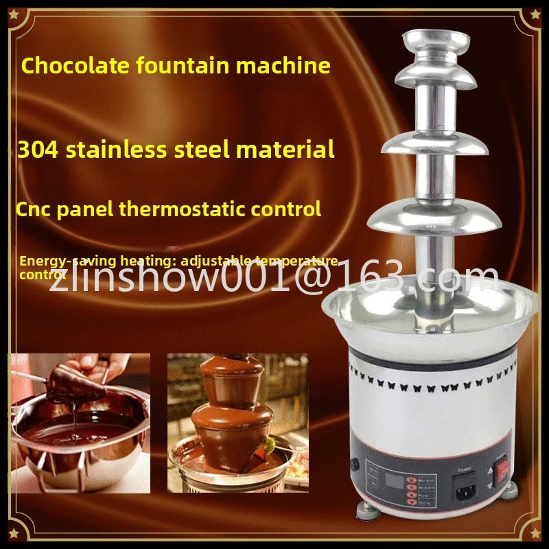 4-Layer Chocolate Fountain Mac - Chocolate Fountain Commercial recension och pris