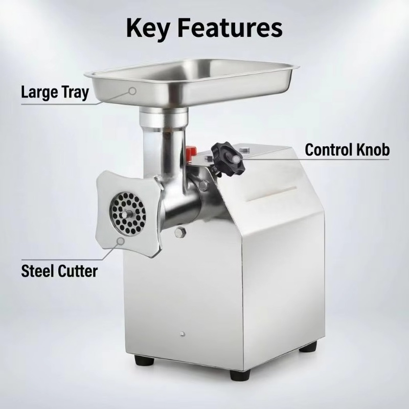 New Automatic Tabletop Commerc - Meat Grinder Electric recension och pris