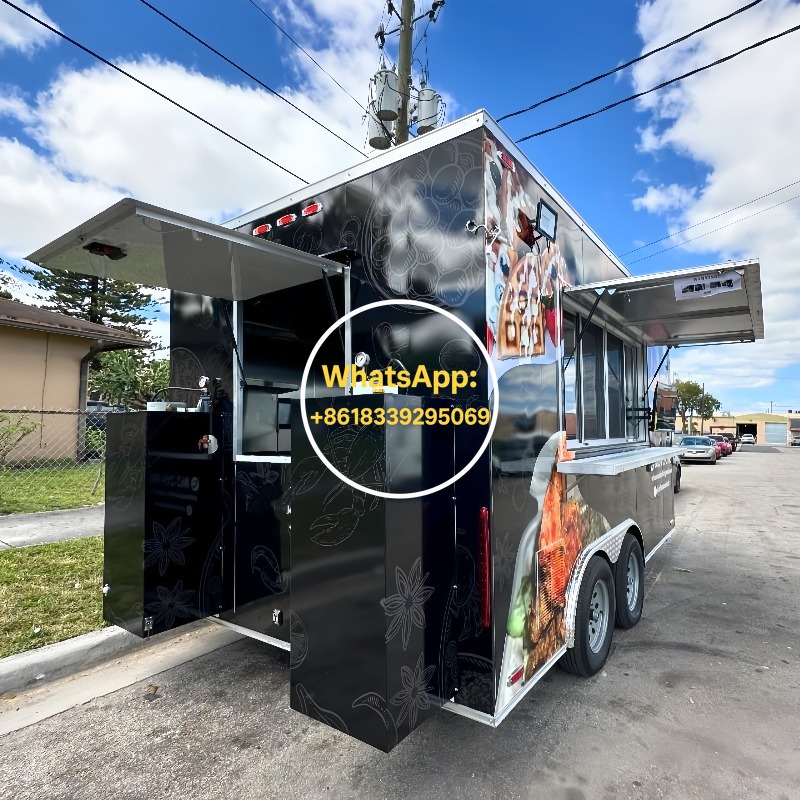 Mobile Food Trailer Fast Food  - Commercial Kitchen Trailer recension och pris