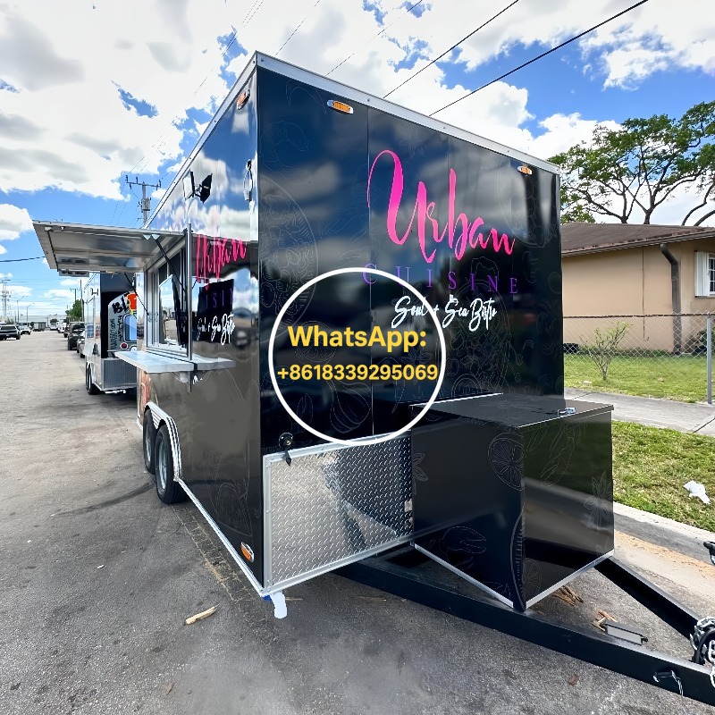Mobile Food Trailer Fast Food  - Commercial Kitchen Trailer recension och pris