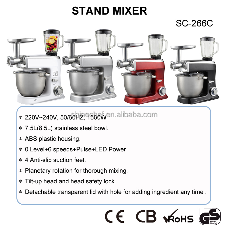 Electric 7.5L 8.5L Dough Mixer - Meat Grinder Electric recension och pris