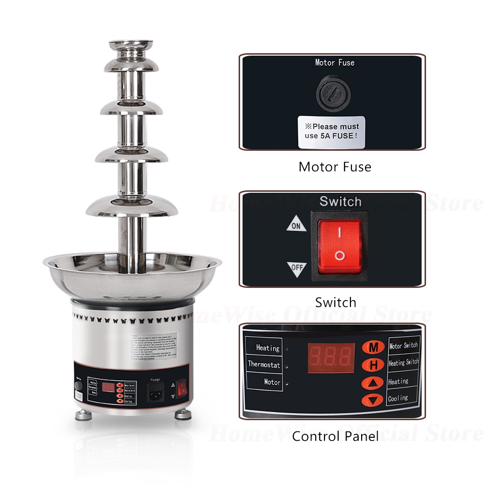 Chocolate Fountain Stainless S - Chocolate Fountain Commercial recension och pris