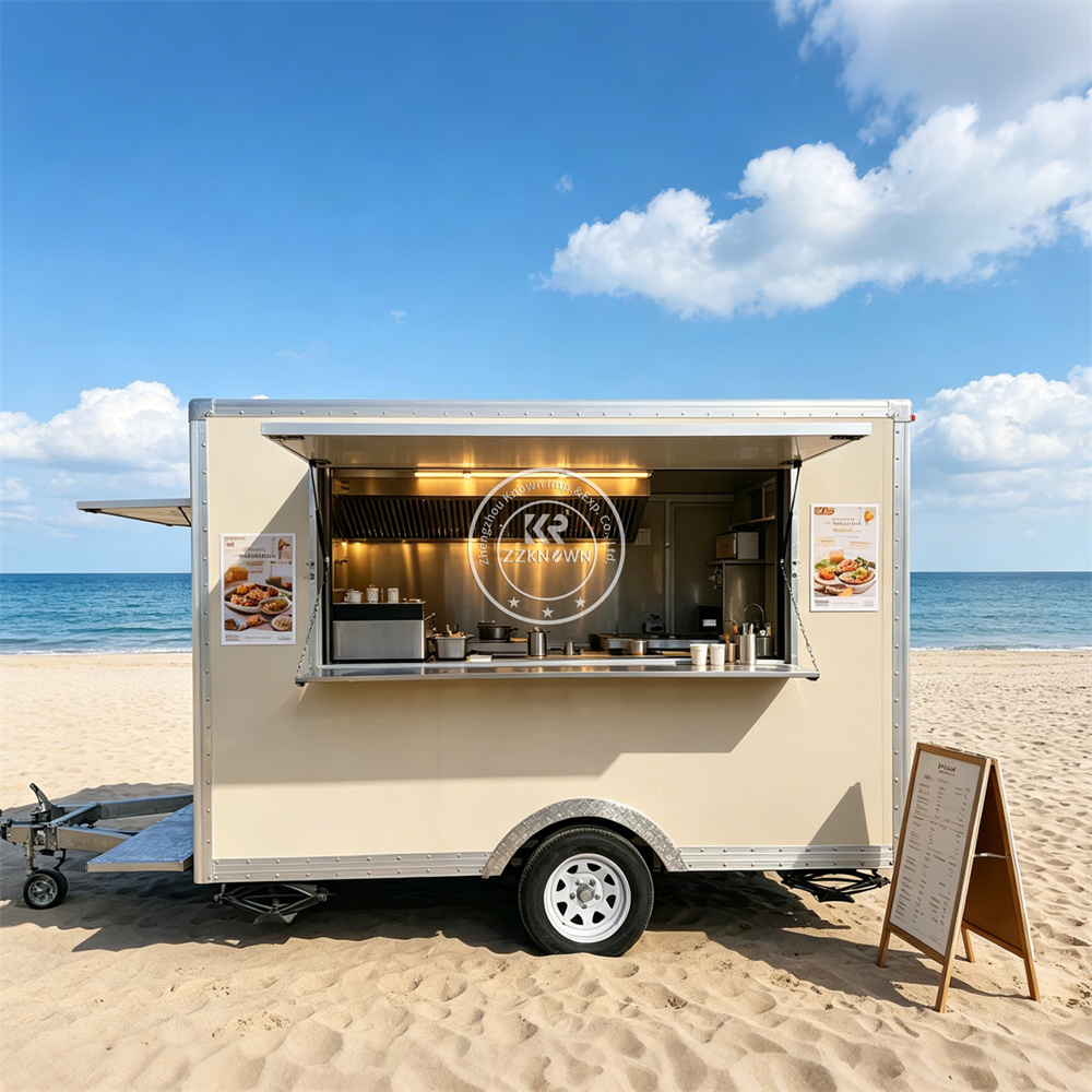 Commercial Luxury Food Trailer - Commercial Kitchen Trailer recension och pris