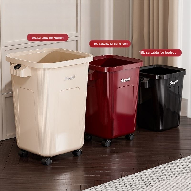 Large Rolling Garbage Can with - Commercial Kitchen Garbage Can recension och pris