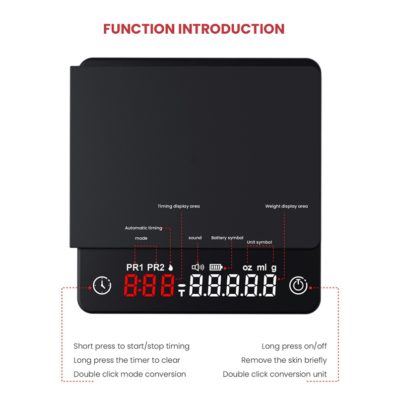 Sale Mini Smart Kitchen Scale  - Commercial Kitchen Timer recension och pris