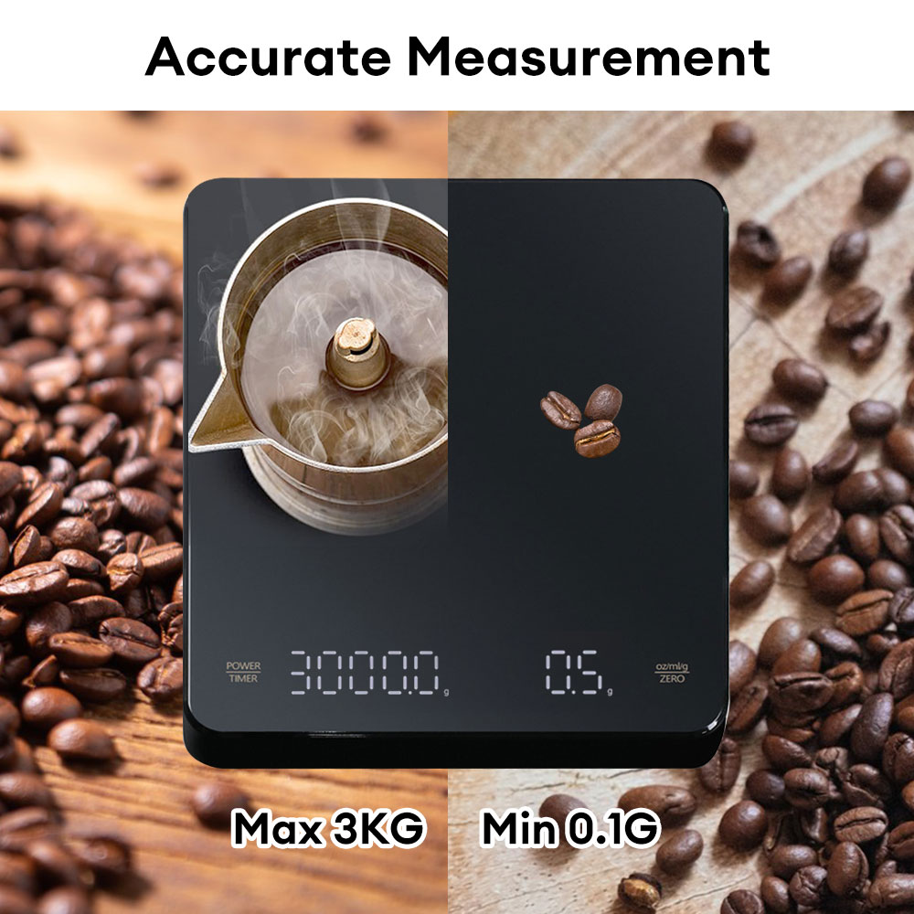 Digital Coffee Scale with Time - Commercial Kitchen Timer recension och pris