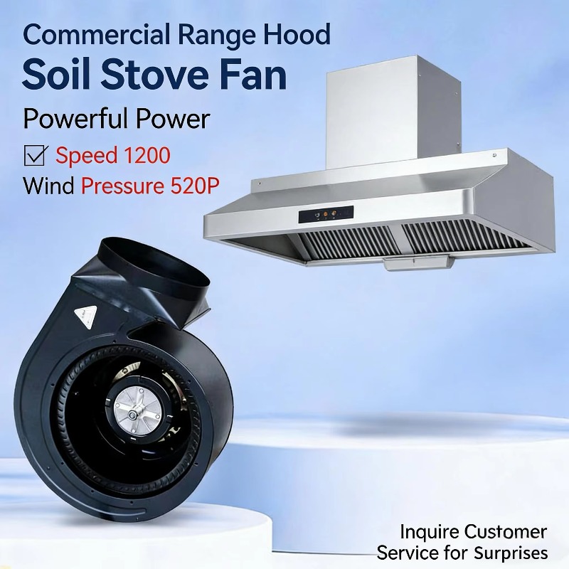 High Power Range Hood Fan Moto - Commercial Kitchen Hood Exhaust Fans recension och pris