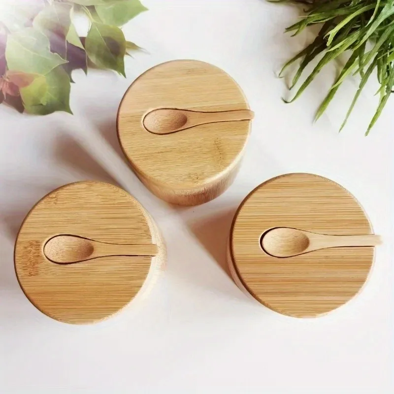 Bamboo Salt And Pepper Seasoni - Commercial Kitchen Utensil Organizer recension och pris