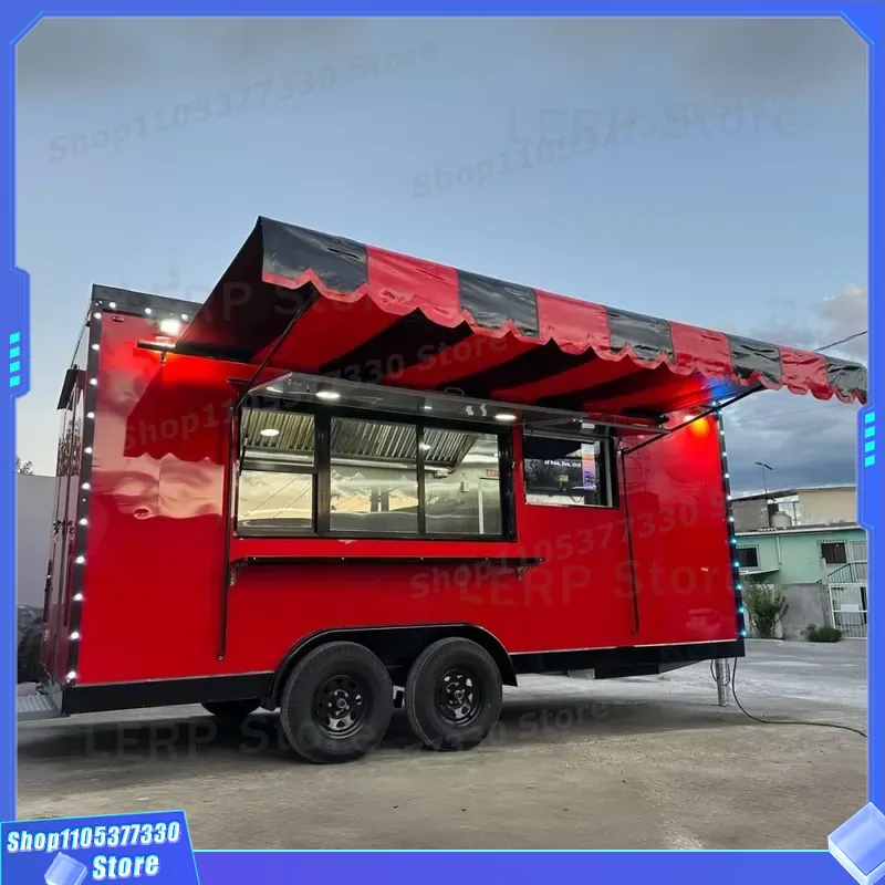 EPA Compliant Mobile Food Trai - Commercial Kitchen Trailer recension och pris