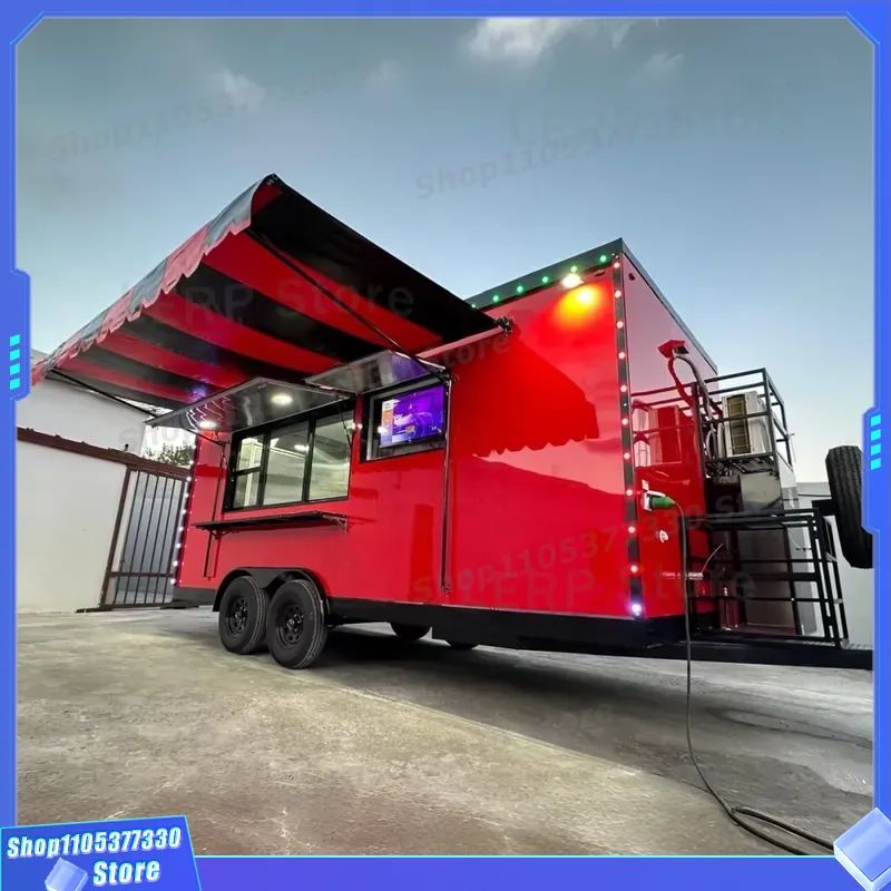 EPA Compliant Mobile Food Trai - Commercial Kitchen Trailer recension och pris
