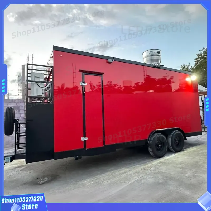 EPA Compliant Mobile Food Trai - Commercial Kitchen Trailer recension och pris