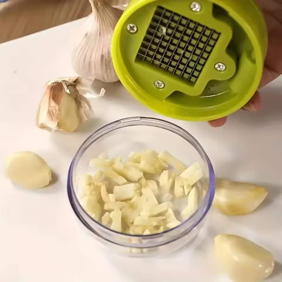 Garlic Press Chopper Manual Ga - Commercial Kitchen Utensil Organizer recension och pris
