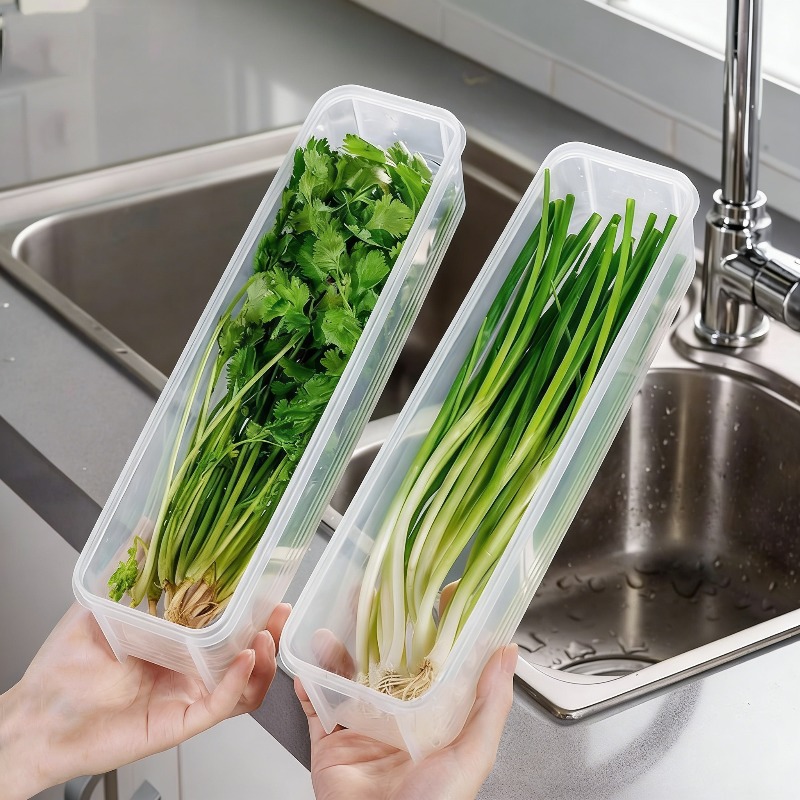 1/2/4Pcs Green Onion Fresh-kee - Commercial Kitchen Utensil Organizer recension och pris