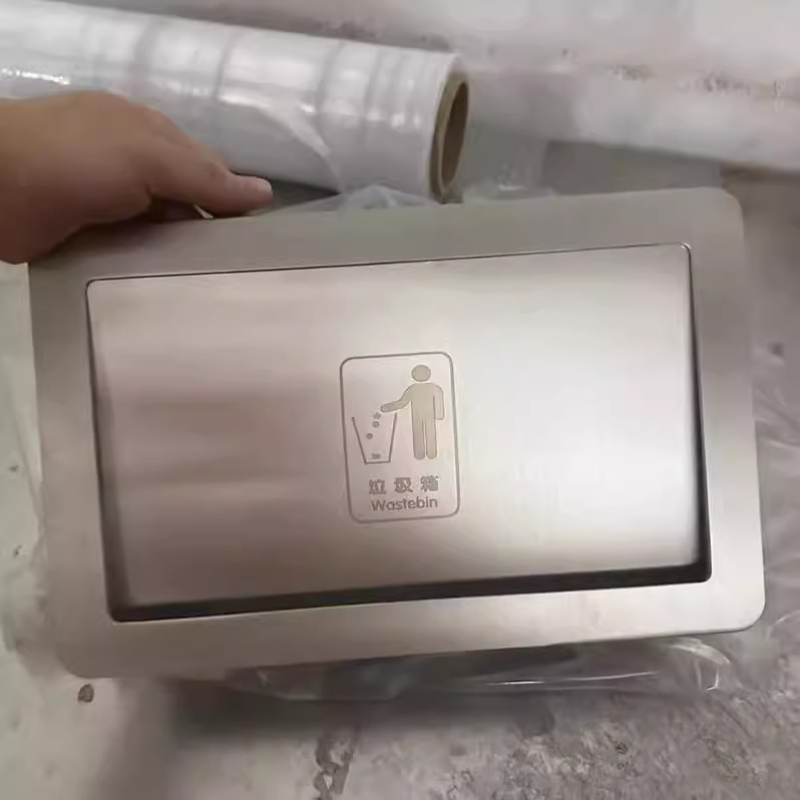 304Stainless Steel Side Open T - Commercial Kitchen Garbage Can recension och pris