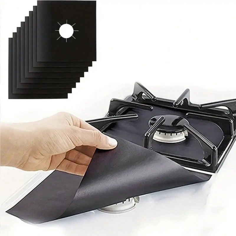 2/4/6/8 Pcs Gas Stove Protecto - Commercial Kitchen Warmer recension och pris