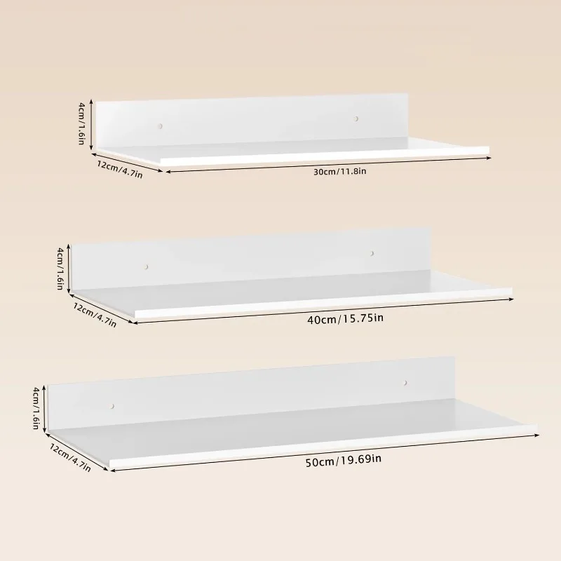 Metal Floating Shelves Wall Mo - Commercial Kitchen Utensil Organizer recension och pris