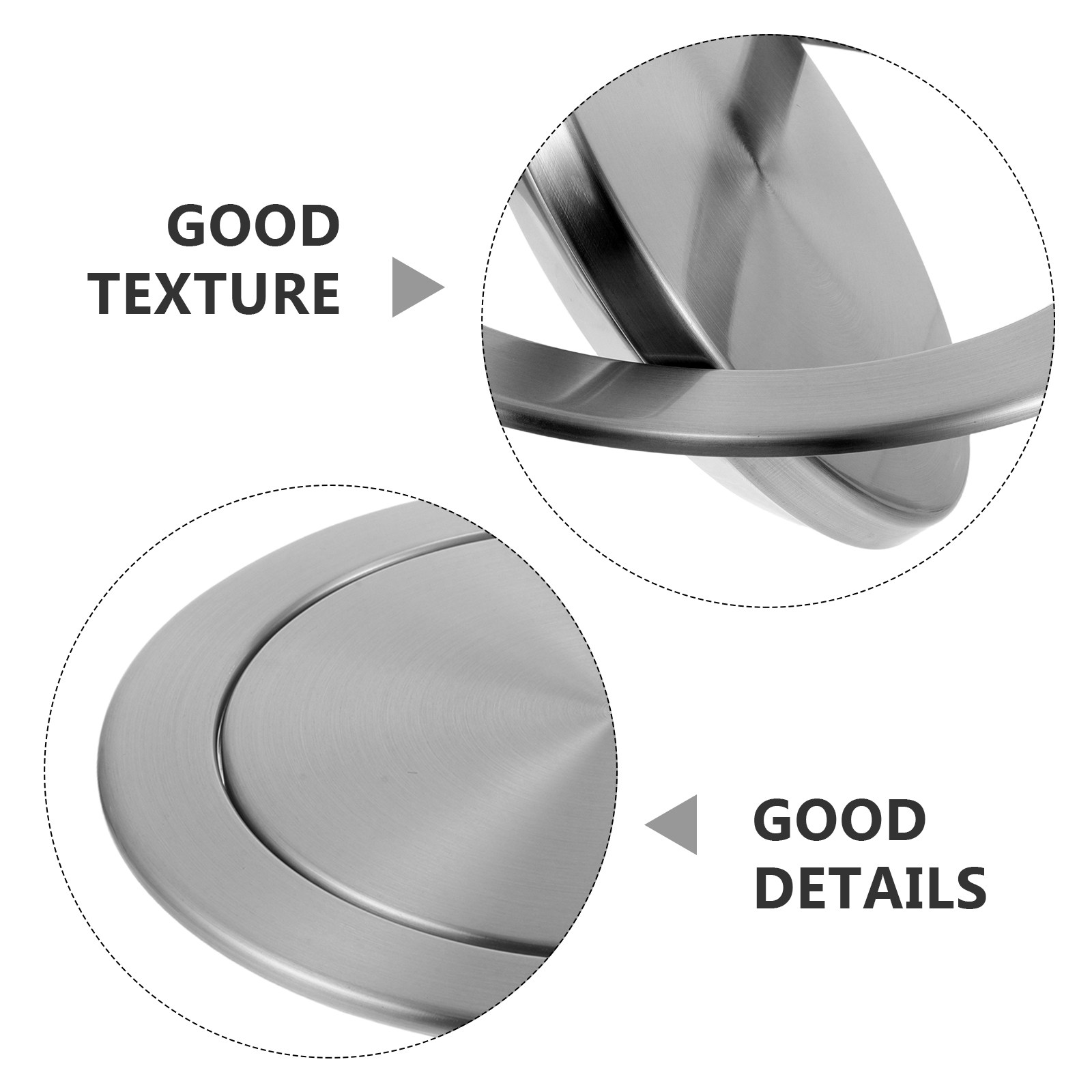 Countertop Recessed Trash Bin  - Commercial Kitchen Garbage Can recension och pris