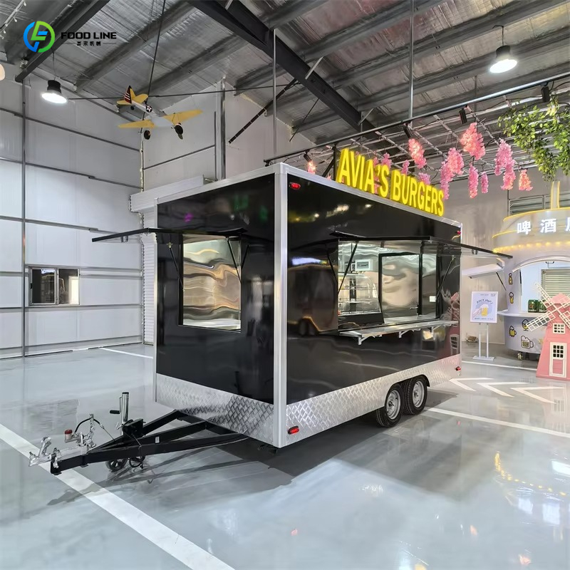 Mobile Food Trailer Commercial - Commercial Kitchen Trailer recension och pris