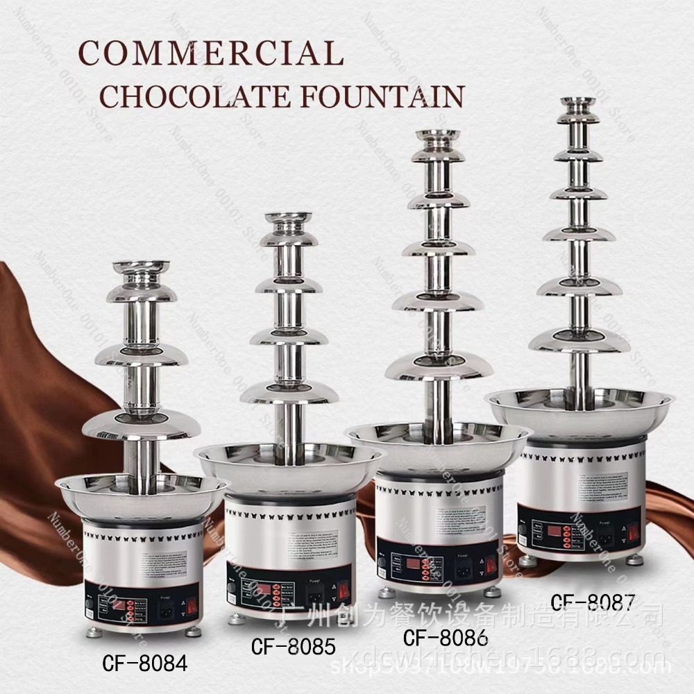 4-7 layers chocolate fountain  - Chocolate Fountain Commercial recension och pris