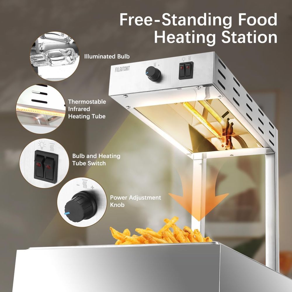 French Fry Warmer, Commercial  - Commercial Kitchen Warmer recension och pris