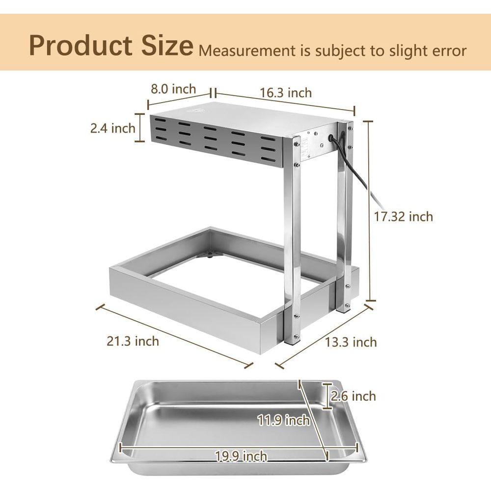 French Fry Warmer, Commercial  - Commercial Kitchen Warmer recension och pris